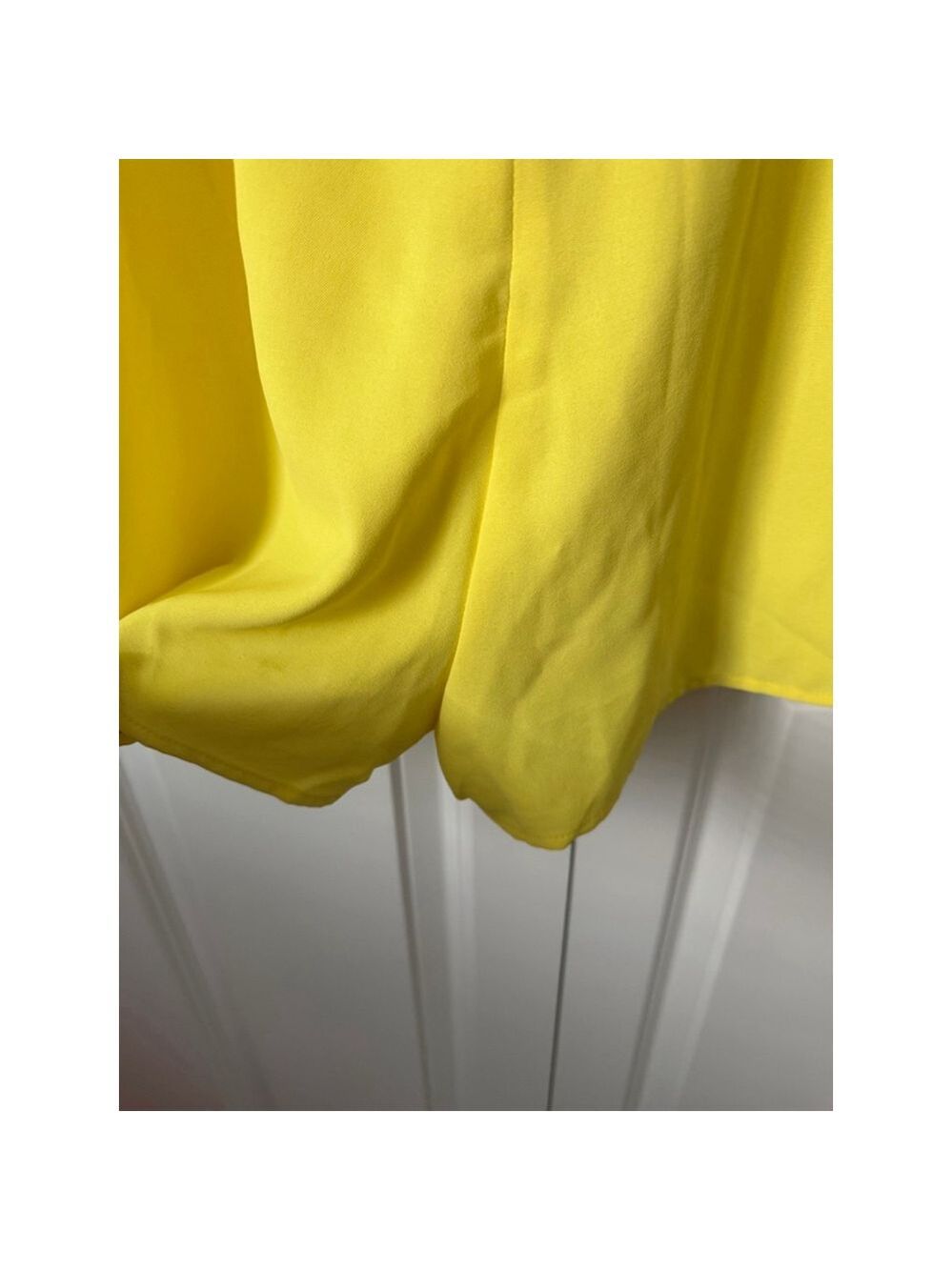 DOKOTOO Yellow Tiered Romper S - Picture 7 of 9